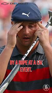 Bryson Runs into Rope His Cut After