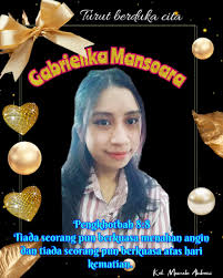 Shalom.. Kami atas nama keluarga Gabrielika Mansoara mengucapkan trima  kasih dg semua bantuannya dr Bpk ibu handai taulan,sejak dr kecelakaan di  tugu Adipura sampai di panggil pulang. ... Tuhan memberkati 🙏🏼😭😇