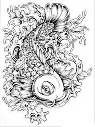 Children's coloring pages, color by numbers and connect the dots of fish. Koi Fish Coloring Pages For Adults Free Printable Koi Fish Coloring Pages