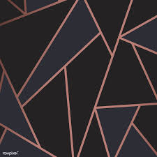 Black Background With Rose Gold Modern Mosaic Wallpaper In Rose Gold And Black Free Image By Rawpixel Com Mosaic Wallpaper Modern Mosaics Rose Gold Wallpaper