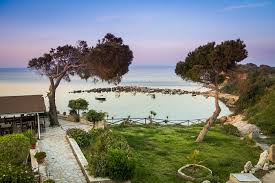 This beach is a long strip very special because of the very blue sparkling waters. Location Map Porto Roma Studios Vassilikos Zakynthos Zante Island