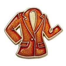 Pin Mkts Red Jacket Mary Kay