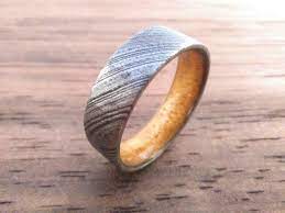 7mm Damascus Steel Ring Mens Wedding Bands Damascus Steel Etsy Damascus Steel Wedding Band Rings Mens Wedding Bands Damascus Steel Ring