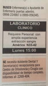 Trabajos Quito Clasificados El Comercio Domingo 26 De Facebook