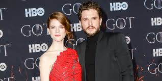 Game of thrones stars kit harington and rose leslie arrived at her family's wardhill castle in aberdeenshire, scotland on the bride, who played his character jon snow's lover ygritte on the hbo show, wore a long sleeve stunning white lace wedding dress with floral appliques, a white flower. Oooij9rgw A Sm