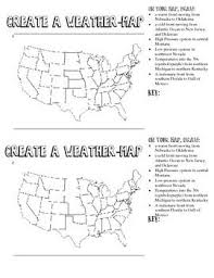 Create A Weather Map Round 2 Weather Science Weather Map Teaching Weather