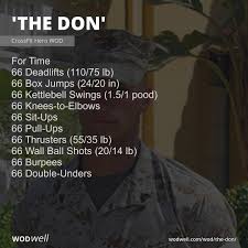 The Don” WOD