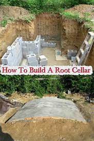 How To Build A Doomsday Family Bunker Freecycle Root Cellar Cellar Underground Bunker