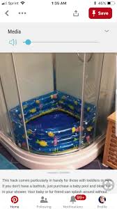 Here's how to give a newborn a bath, with tips on keeping the routine safe. Good Idea For Baths In Stand Up Showers Stand Up Showers Shower Stall Standing Shower