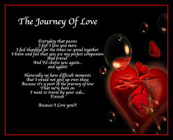 Personalised Journey Of Love Poem Birthday Valentines Day Gift Present Ebay Valentines Day Poems Love Poems Valentine Gifts