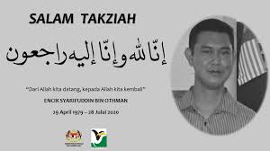 Karena sesungguhnya jodoh yang akan datang kepadamu merupakan hasil dari setiap doa dan usaha kamu. Salam Takziah Jabatan Perhilitan Semenanjung Malaysia Facebook