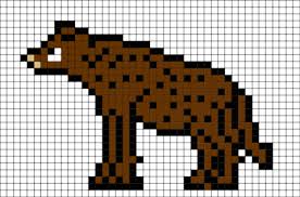 Hyena Pixel Art Pixel Art Pixel Art Design Lego Art