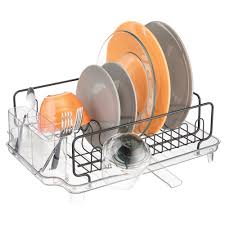 mdesign large kitchen sink dish drying