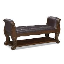 Monticello Bench In 2020 Sleigh Bedroom Set Value City Furniture Furniture