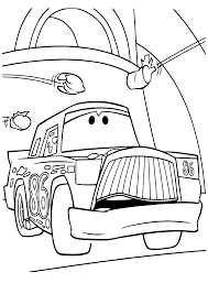 Gepersonaliseerde zoekfunctie, content en aanbevelingen. Kleurplaat Cars Pixar 2389