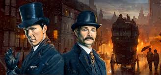 Free sherlock holmes wallpapers and sherlock holmes backgrounds for your computer desktop. 1920x1080 Benedict Cumberbatch And Martin Freeman Sherlock Holmes Artwork 5k Laptop Full Hd 1080p Hd 4k Wallpapers Images Backgrounds Photos And Pictures