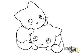 How to draw anime chibi cats. How To Draw Chibi Cats Drawingnow