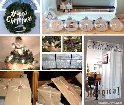 Harry potter christmas decoration ideas. Diy Harry Potter Christmas The Quiet Grove