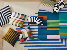 The cushion cover has a zip fastening and is removable. Margo Selby West Elm Australia