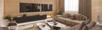Buildding amazing pretty brick swimming pool and modern two story house villa design in forest Modern Villa Interior Design In Dubai 2020 Spazio