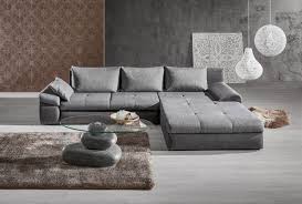 Wohnlandschaft In Textil Anthrazit Grau In 2019 Couch