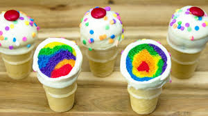 Ice Cream Cone Rainbow Cake Pops Cookies Cupcakes And Cardio Recipe Youtube