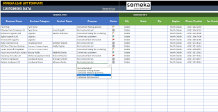 Lead Tracking Excel Template Customer Follow Up Sheet In 2020 Spreadsheet Template Excel Templates Excel