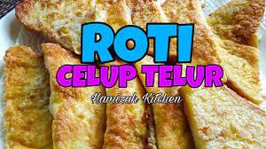 Namun kunci membuat dua hidangan ini jadi nikmat adalah teknik masak. Resepi Roti Celup Telur Sedap Dan Simple Kegemaran Suami Dan Anak Anak Youtube