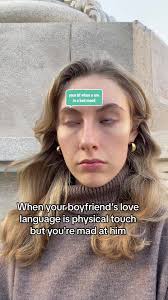 When She Is Mad But Her Love Langiage Is Physical Tuch