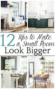 Small home design ideas and remodeling plans to help you get started with a diy home improvement project. How To Make A Small Room Look Bigger Bless Er House