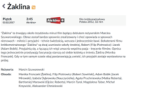 Ostatnio występuje w dużej roli barwach szczęścia, serialu emitowanym w tvp2. Zaklina Posts Facebook
