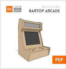 Check spelling or type a new query. Bartop Arcade Cabinet Digital Plans I Like To Make Stuff