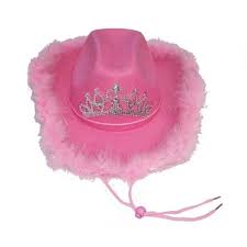 Weglow International 20cbpk Light Up Fuzzy Pink Cowboy Hat Walmart Com Walmart Com