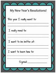 New Year S Resolution Printable New Years Resolution Kids Family New Years Eve New Years Activities