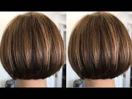 Faux graduated bob haircut is characterized by a blend of black and blonde look. Short Graduated Bob Haircut Step By Step Layered Bob Haircut Youtube