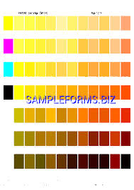 Dehydration Urine Color Chart Pdf Free 1 Pages