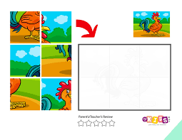 Map of the usa jigsaw puzzle. Rooster Jigsaw Puzzle Printable Worksheets For Kids