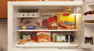 Frozen foods help keep their neighbors frozen, so keep your freezer well stocked. Refrigerator And Freezer Storage Unl Food