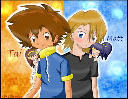 He wanna talk about himself ^^song:i wan. Tai And Matt From Digimon By Skygiratina00 On Deviantart