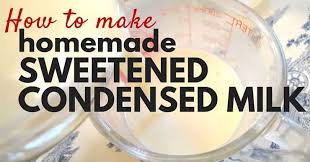 Evaporated milk is easily confused with condensed milk. Healthy Homemade Sweetened Condensed Milk Substitute Starting With Real Milk