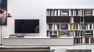 Ces meubles de rangement s'associent parfaitement retrouvez nos systèmes de bibliothèques modulables, avec tiroirs, en bois et en métal et nos étagères murales en métal et en bois, très solides. Meuble Tv Bibliotheque Salon Optimal Annecy