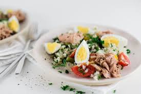 Reis Nicoise Aus Dem Dampfgarer Rezepte Fur Steamer Und Dampfgarer Foodblog Reissalat Rezeptideen Salat