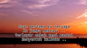 Provided to declips by believe sas kau yang pertama · rinto harahap ultimate collection: Lirik Dan Chord Lagu Fantasi Ost Putri Duyung Pita Lopies Viral Di Tiktok Saat Pertama Ku Terjaga Surya