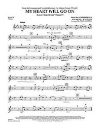 My Heart Will Go On Love Theme From Titanic Pt 1 Violin Violin Sheet Music Sheet Music Digital Sheet Music