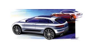 porsche macan design sketch