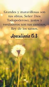 Apocalipsis 15 3 En 2020 Versos Cristianos Bendiciones De Dios Frases Mensajes Cristianos
