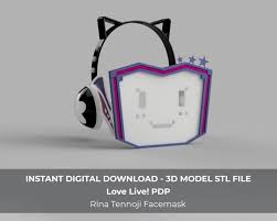 Dengan judul positingan andaikan hp aku atau saya tidak jatuh. Love Live Pdp Rina Tennoji Headset Earphones Face Mask 3d Etsy