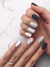 En estética sevilla estamos para ayudarte. 31 Elegante Cuadrada De Marmol Disenos Unas Disenos Marble Nail Square 31 Elegante De Unas De Gel Bonitas Manicura De Unas Unas Postizas De Gel