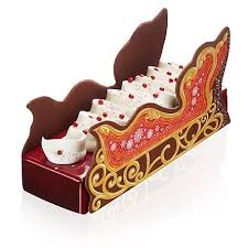 Arnaud Larher Patissier Et Chocolatier Le Traineau Du Pere Noel Noel Bougie Anniversaire Buche De Noel