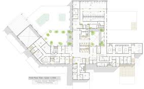 Architecture Design Sketchup Dwg Tutorials Graduation Project 03 General Hospital By Ibrahem Omar Hospital Floor Plan Hospital Plans Hospital Architecture